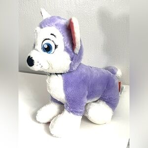 Build a Bear Everest Paw Patrol purple Husky dog plush